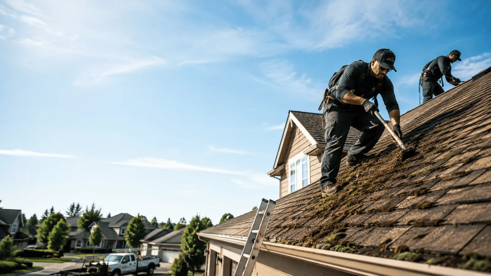 Roof Moss Removal in Painesville, OH near me